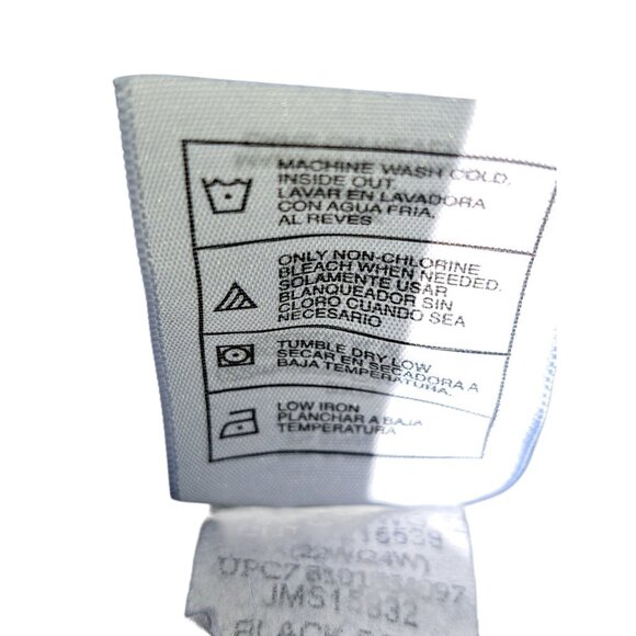 Just My Size Womens 3X Black Cotton Stretch Pull On Capri Pants Comfort Waist - Picture 5 of 7